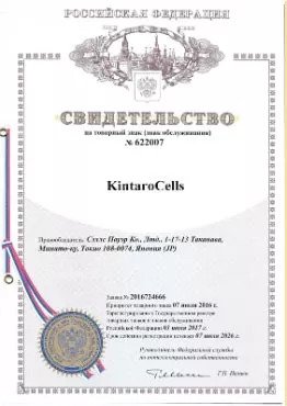 'Kintaro Cells' trademark in Russia
